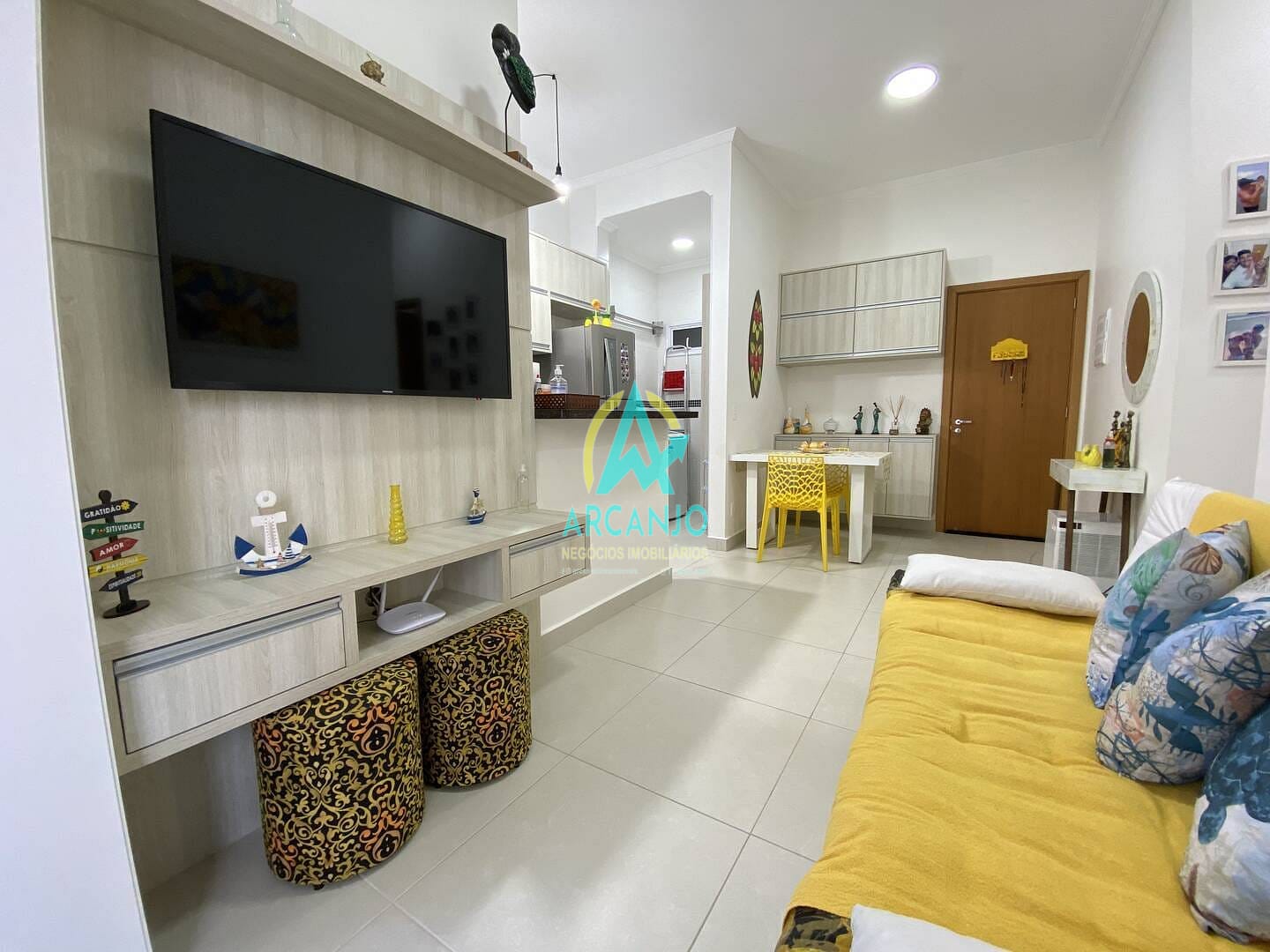 Apartamento em Toninhas, Ubatuba/SP de 59m² 2 quartos à venda por R$ 619.000,00