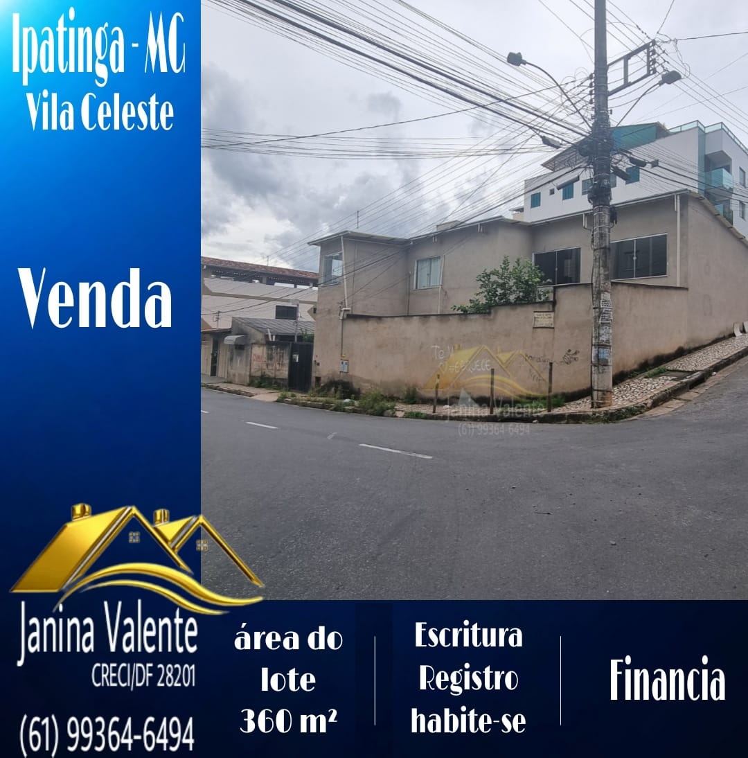 Casa em Vila Celeste, Ipatinga/MG de 250m² 4 quartos à venda por R$ 649.000,00