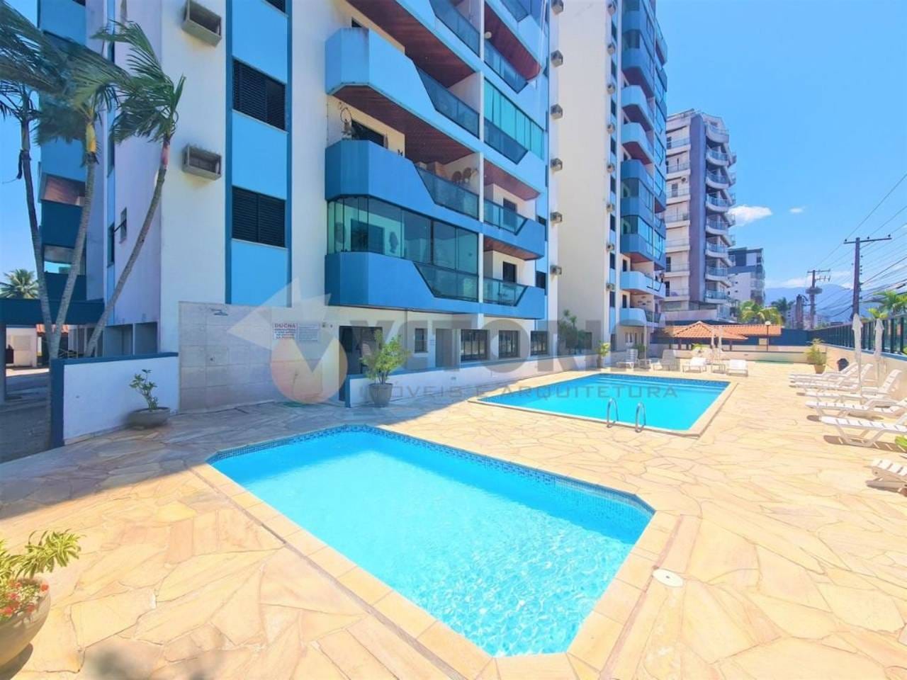 Apartamento em Parque Balneário Poiares, Caraguatatuba/SP de 77m² 2 quartos à venda por R$ 529.000,00