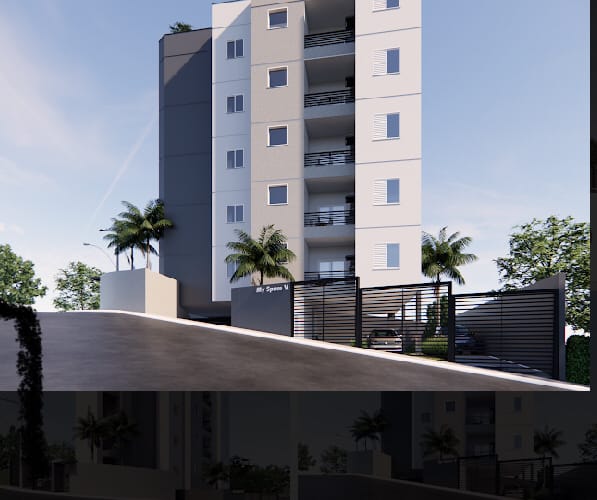 Apartamento em Nova Cerejeira, Atibaia/SP de 54m² 2 quartos à venda por R$ 272.470,00