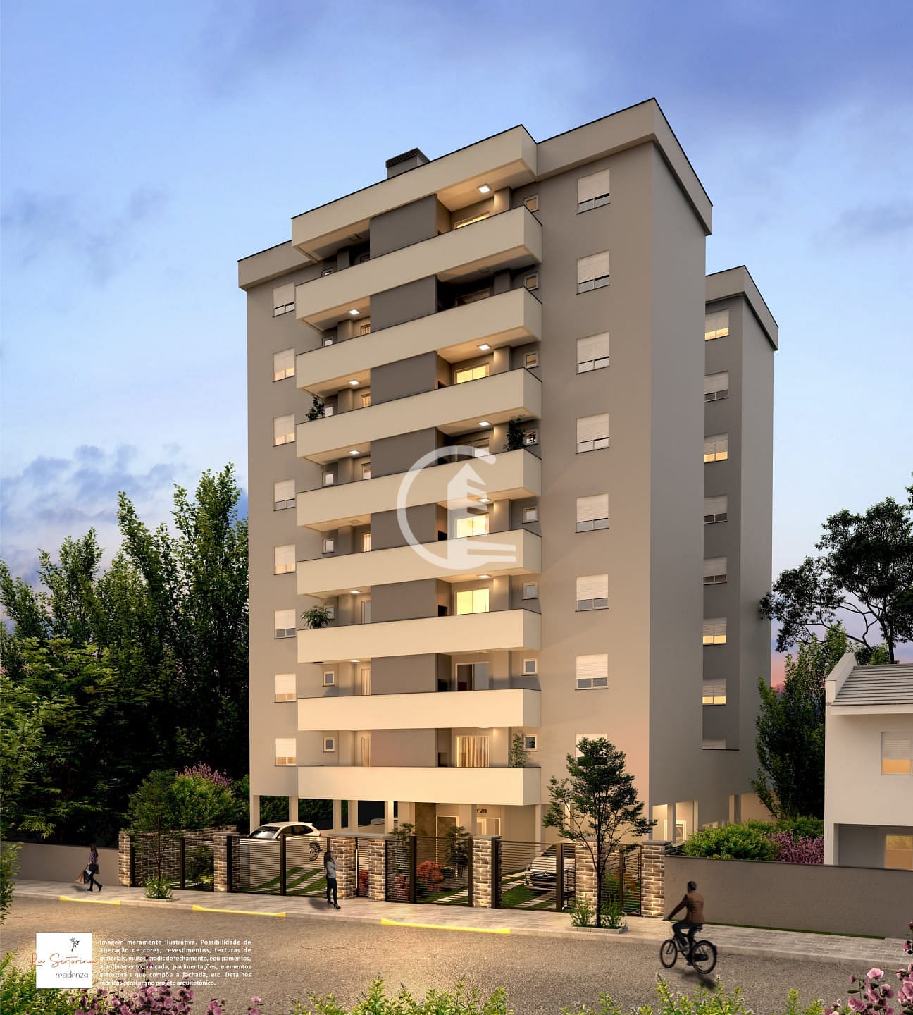 Apartamento em Desvio Rizzo, Caxias do Sul/RS de 64m² 3 quartos à venda por R$ 295.000,00