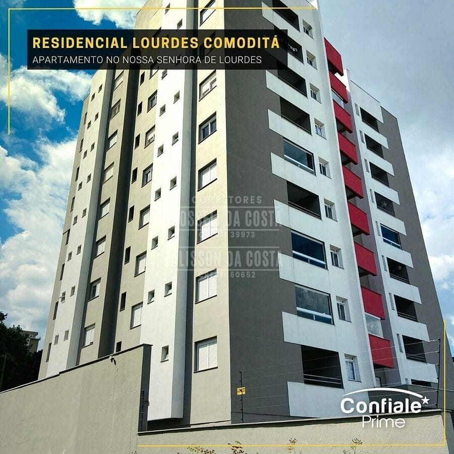 Apartamento em Nossa Senhora de Lourdes, Caxias do Sul/RS de 68m² 2 quartos à venda por R$ 354.000,00