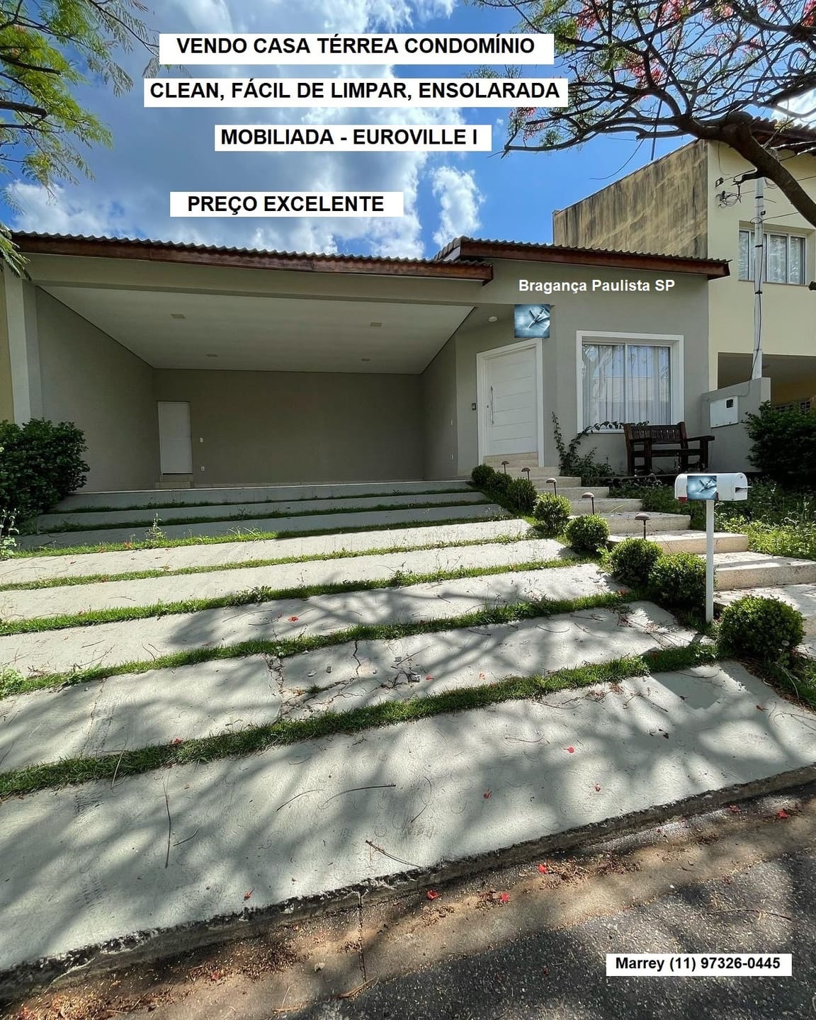 Casa em Residencial Euroville, Bragança Paulista/SP de 185m² 3 quartos à venda por R$ 1.059.000,00