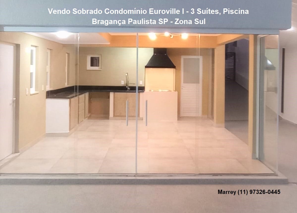 Casa em Residencial Euroville, Bragança Paulista/SP de 183m² 3 quartos à venda por R$ 1.284.000,00