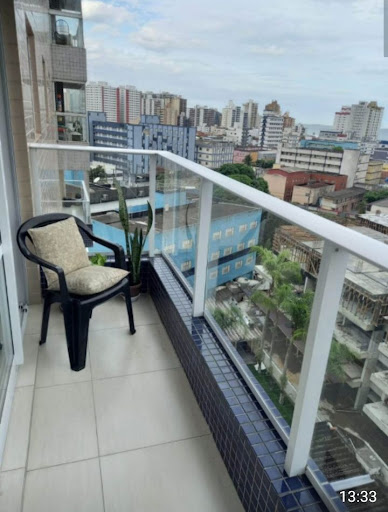 Apartamento em Boqueirão, Praia Grande/SP de 56m² 2 quartos para locação R$ 2.100,00/mes