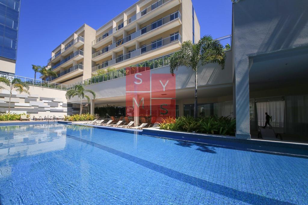 Apartamento em Barra da Tijuca, Rio de Janeiro/RJ de 22m² à venda por R$ 186.550,00