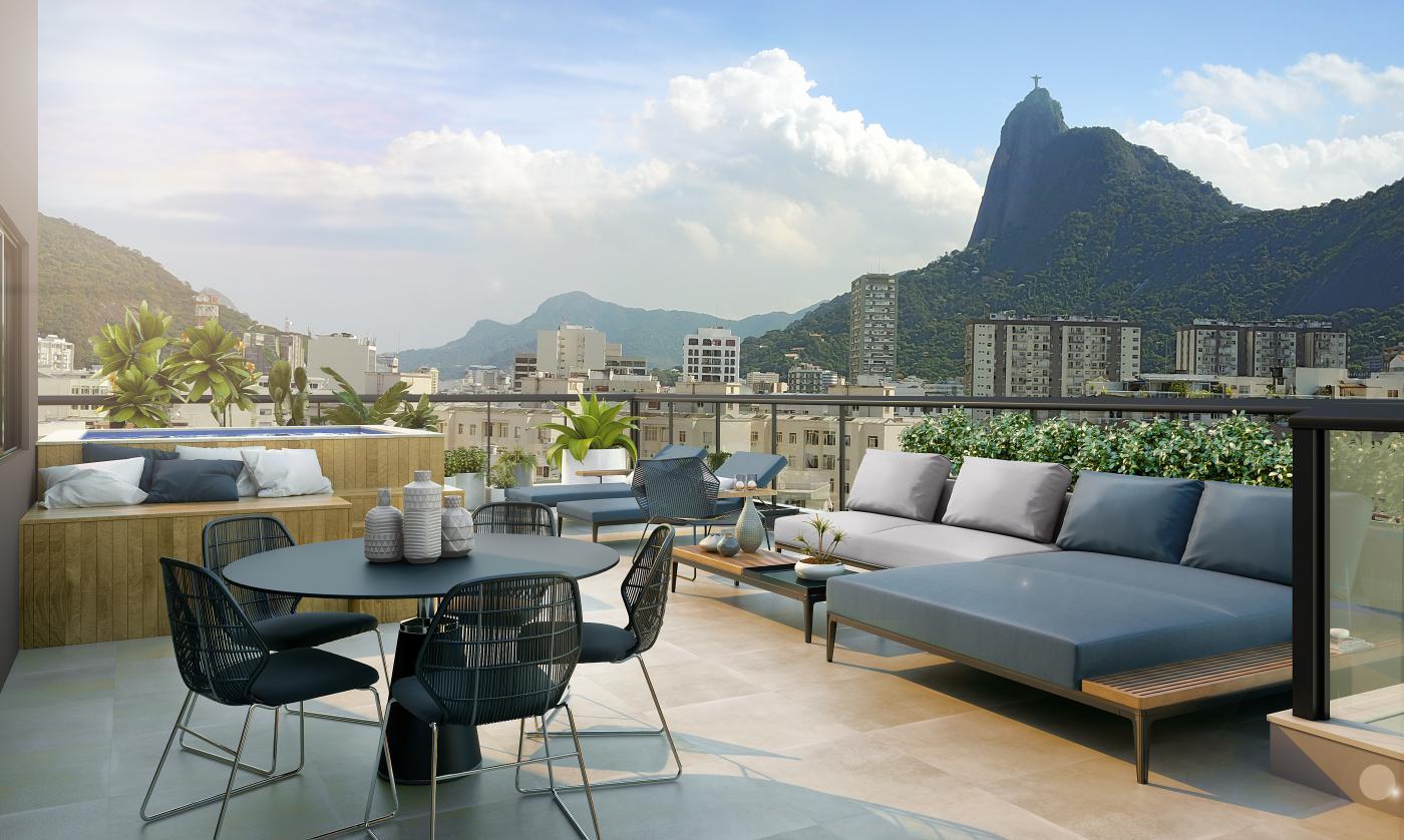 Penthouse em Botafogo, Rio de Janeiro/RJ de 178m² 3 quartos à venda por R$ 2.266.229,00