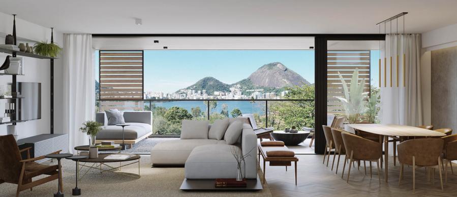 Apartamento em Lagoa, Rio de Janeiro/RJ de 213m² 4 quartos à venda por R$ 8.371.969,00