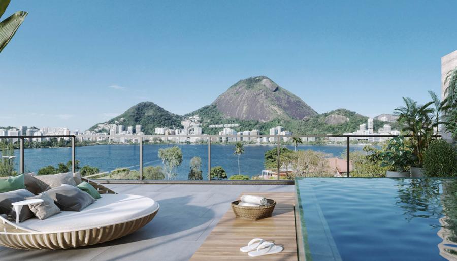 Penthouse em Lagoa, Rio de Janeiro/RJ de 337m² 4 quartos à venda por R$ 10.505.029,00