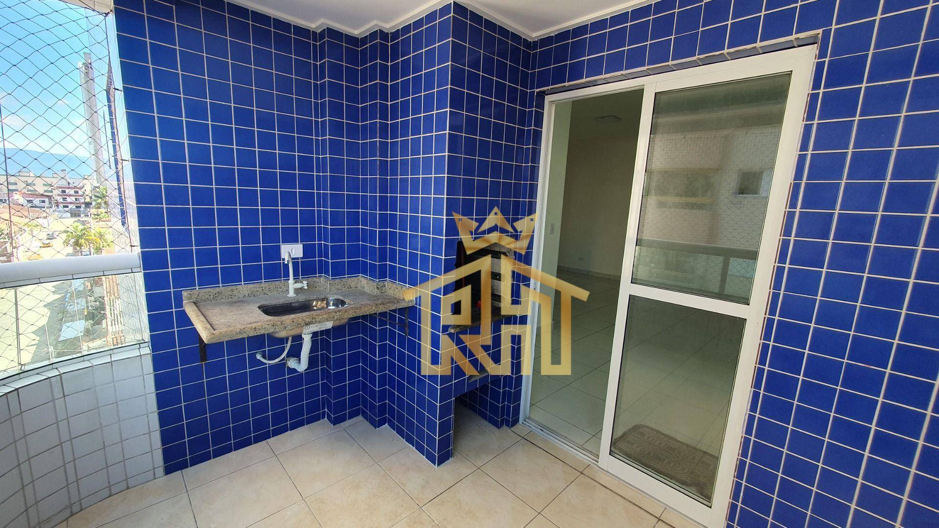 Apartamento em Vila Mirim, Praia Grande/SP de 90m² 3 quartos à venda por R$ 479.000,00