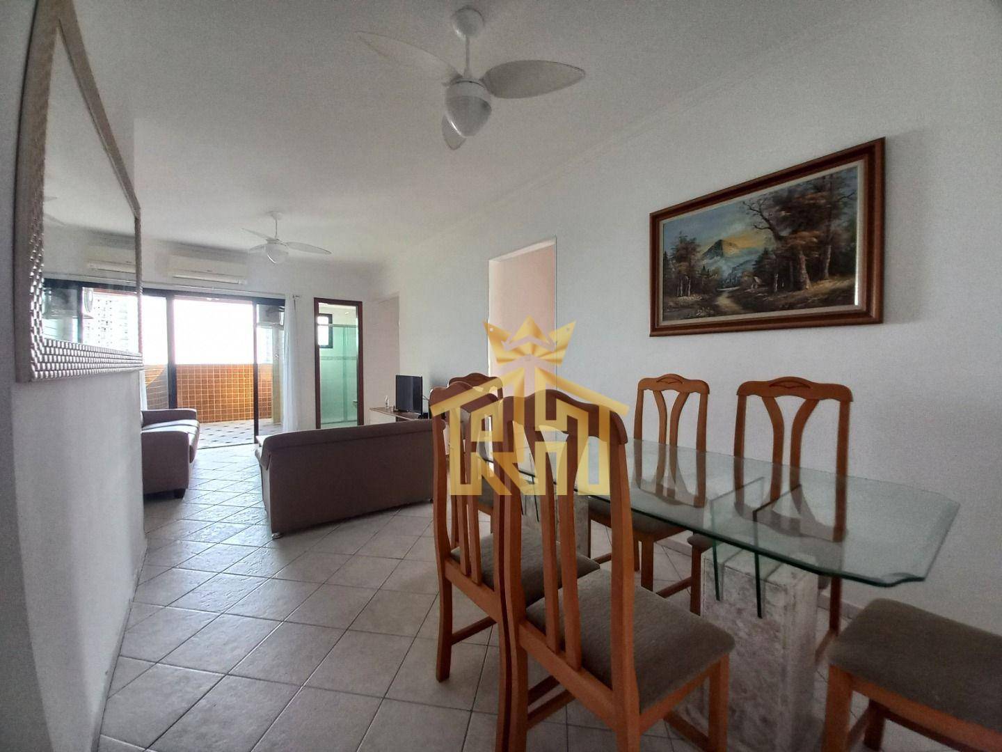 Apartamento em Vila Guilhermina, Praia Grande/SP de 93m² 3 quartos à venda por R$ 519.000,00