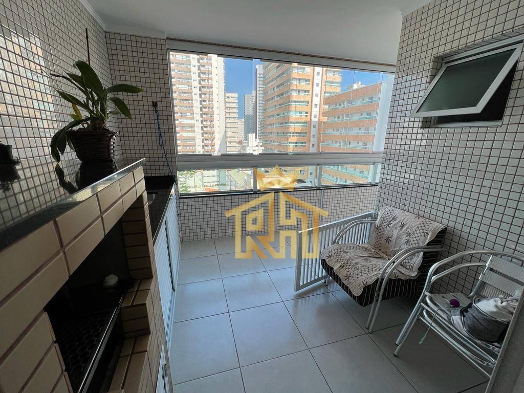 Apartamento em Boqueirão, Praia Grande/SP de 127m² 3 quartos à venda por R$ 619.000,00
