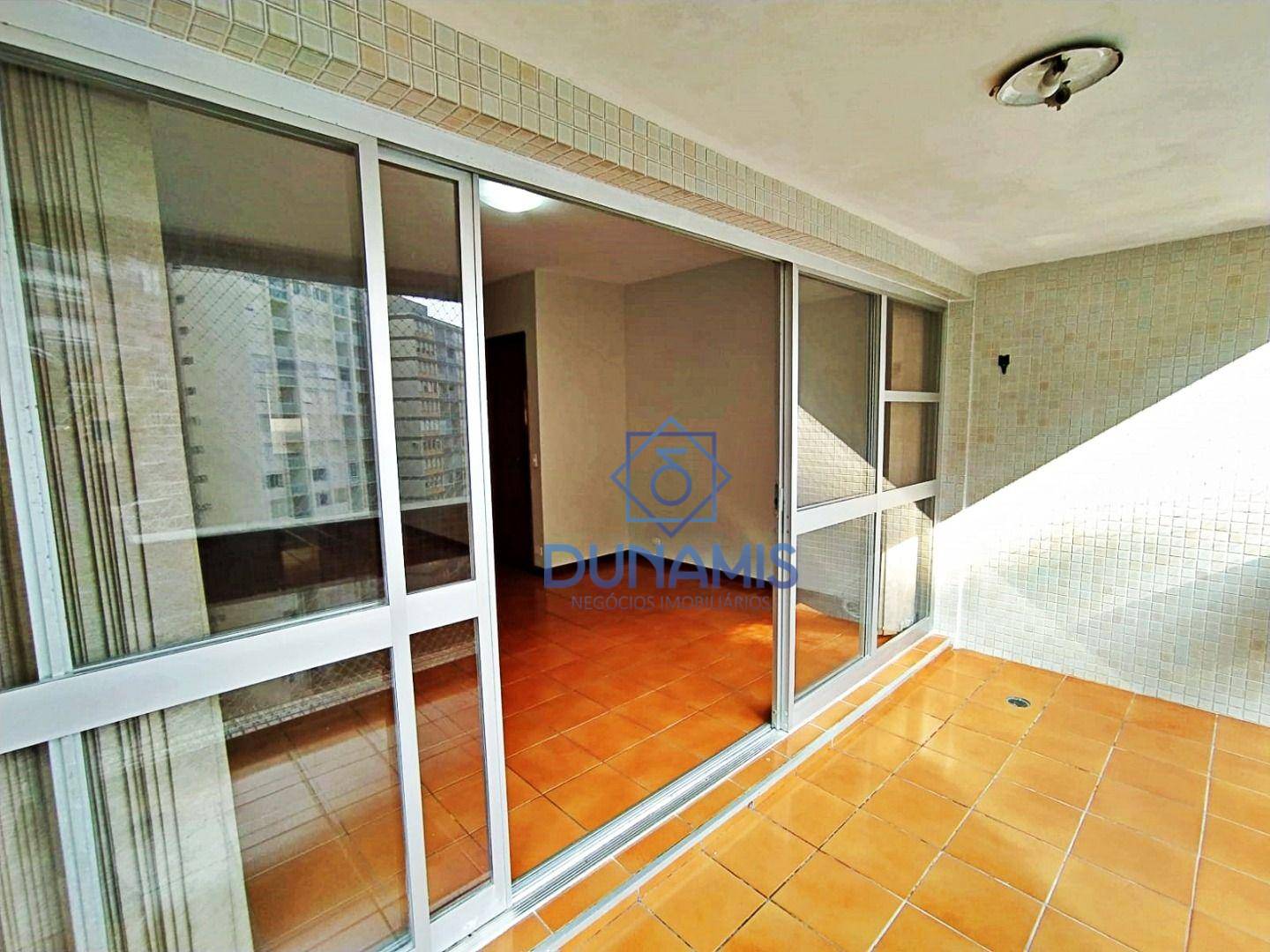 Apartamento em Centro, Guarujá/SP de 107m² 3 quartos para locação R$ 3.600,00/mes