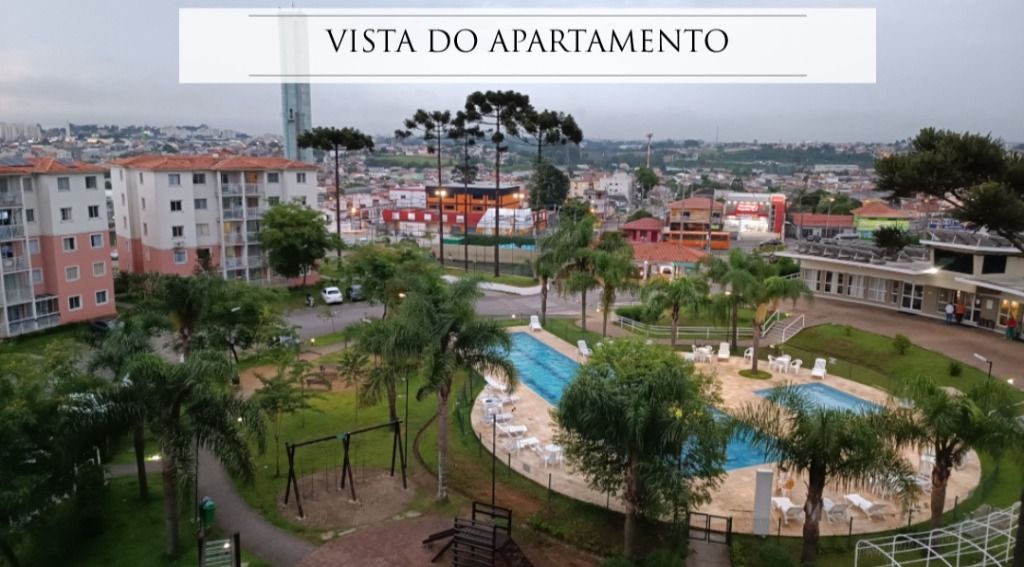 Apartamento em Atuba, Colombo/PR de 52m² 2 quartos à venda por R$ 248.000,00