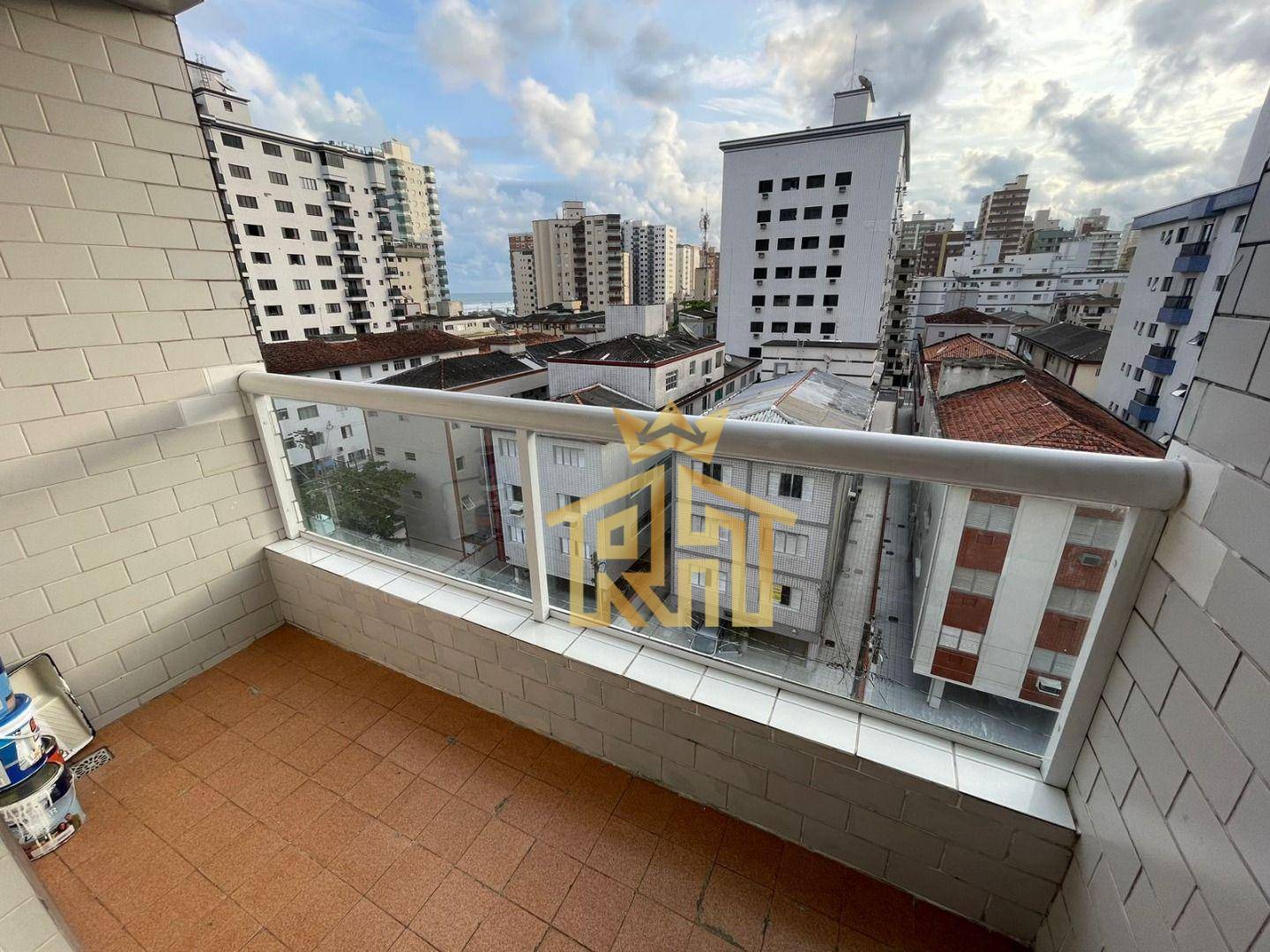 Apartamento em Vila Guilhermina, Praia Grande/SP de 70m² 1 quartos à venda por R$ 364.000,00