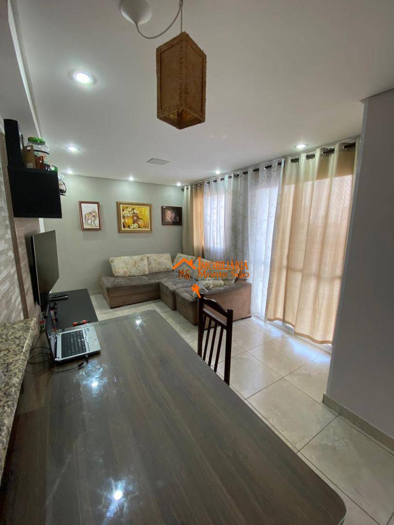Apartamento em Vila Augusta, Guarulhos/SP de 65m² 3 quartos à venda por R$ 423.000,00