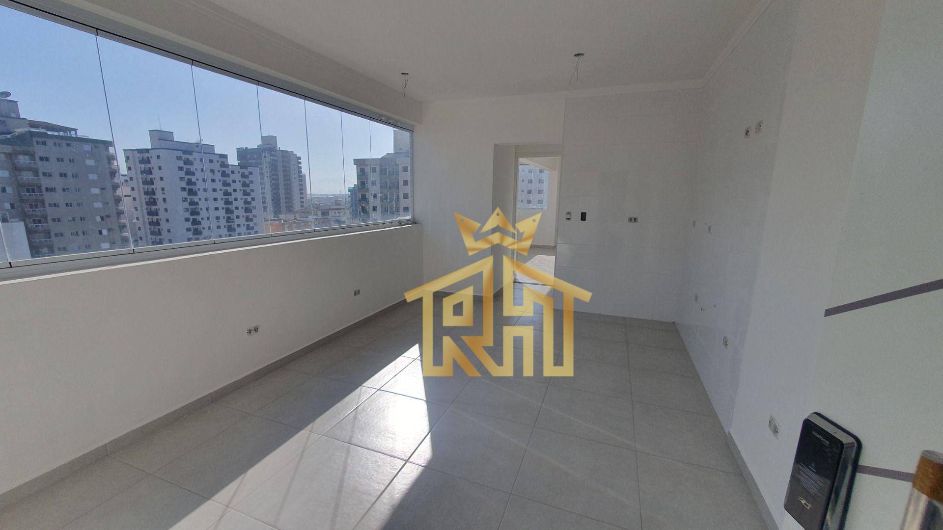 Apartamento em Vila Guilhermina, Praia Grande/SP de 44m² 1 quartos à venda por R$ 350.000,00