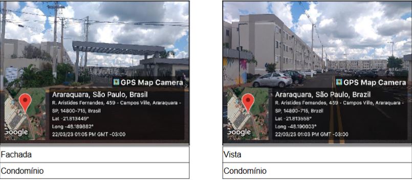 Apartamento em Campos Ville, Araraquara/SP de 10m² 2 quartos à venda por R$ 135.100,00