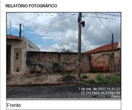 Terreno em Vila Seabra, Bauru/SP de 300m² 1 quartos à venda por R$ 118.000,00