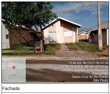 Casa em Residencial Pacaembu, Santa Cruz Do Rio Pardo/SP de 200m² 2 quartos à venda por R$ 113.900,00
