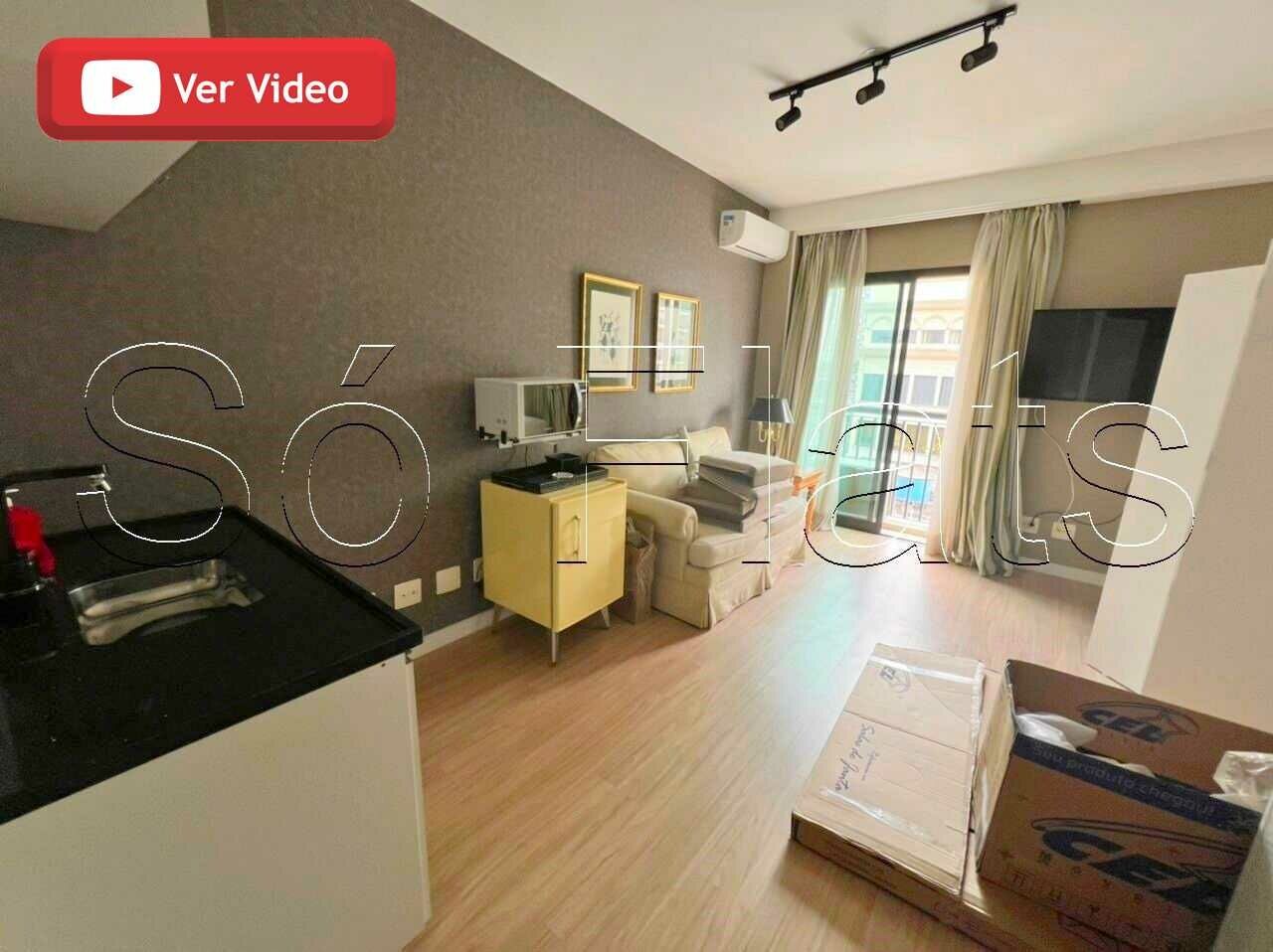 Apartamento em Indianópolis, São Paulo/SP de 30m² 1 quartos à venda por R$ 339.000,00