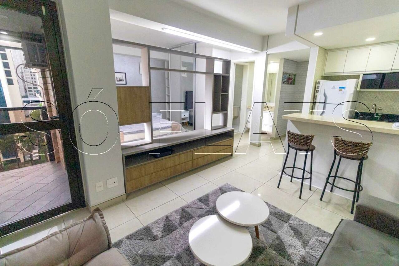 Flat em Moema, São Paulo/SP de 42m² 1 quartos à venda por R$ 689.000,00