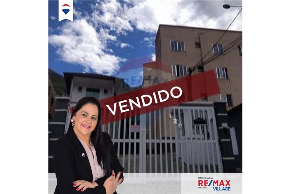 Apartamento em Bom Retiro, Teresópolis/RJ de 45m² 2 quartos à venda por R$ 164.000,00
