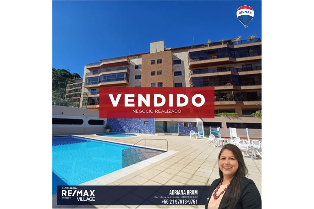 Apartamento em Várzea, Teresópolis/RJ de 144m² 3 quartos à venda por R$ 789.000,00