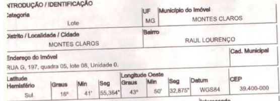 Terreno em Centro, Montes Claros/MG de 140m² 1 quartos à venda por R$ 80.400,00