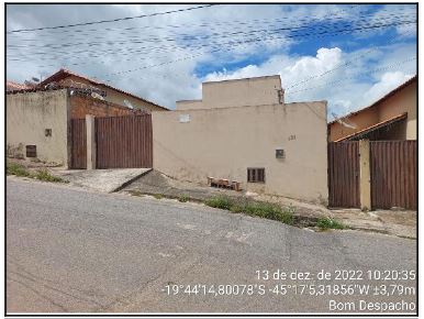 Casa em Novo Sao Vicente Ii, Bom Despacho/MG de 200m² 3 quartos à venda por R$ 84.438,00