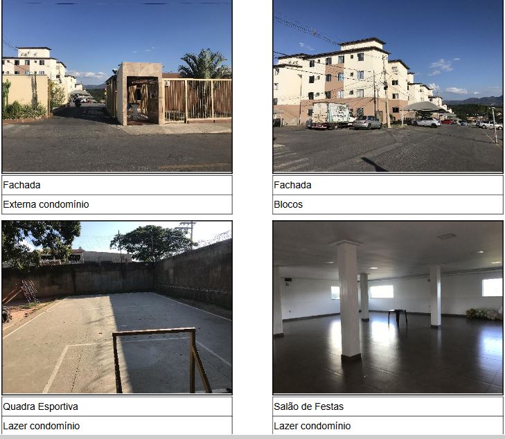 Apartamento em Parque Ipiranga, Betim/MG de 50m² 2 quartos à venda por R$ 90.276,00