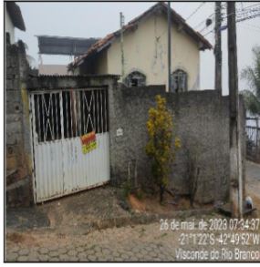 Casa em Capitao G G Barreto, Visconde Do Rio Branco/MG de 200m² 2 quartos à venda por R$ 92.909,00