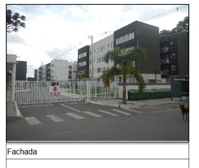 Apartamento em Jardim Itaqui, Campo Largo/PR de 50m² 2 quartos à venda por R$ 138.955,00