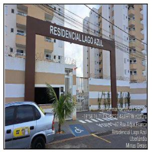 Apartamento em Residencial Lago Azul, Uberlandia/MG de 50m² 2 quartos à venda por R$ 184.000,00