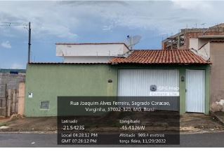 Casa em Sagrado Coração, Varginha/MG de 200m² 3 quartos à venda por R$ 194.092,00