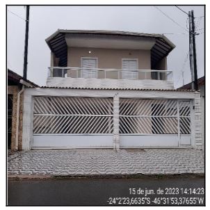 Casa em Jardim Melvi, Praia Grande/SP de 50m² 2 quartos à venda por R$ 196.000,00