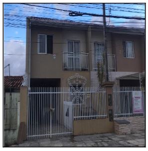 Casa em Sítio Cercado, Curitiba/PR de 60m² 3 quartos à venda por R$ 262.000,00