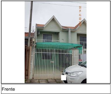 Sobrado em Pinheirinho, Curitiba/PR de 10m² 2 quartos à venda por R$ 277.000,00