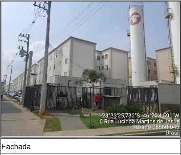 Apartamento em Caxangá, Suzano/SP de 10m² 2 quartos à venda por R$ 105.800,00
