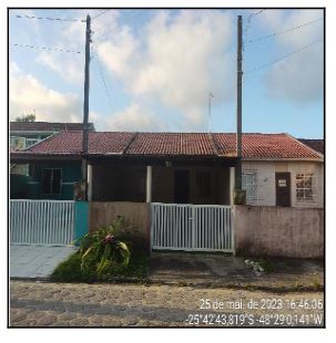 Casa em Gaivotas, Matinhos/PR de 107m² 2 quartos à venda por R$ 159.000,00