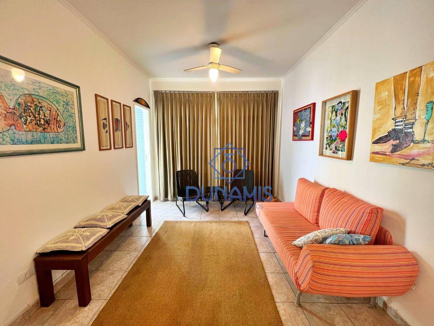 Apartamento em Barra Funda, Guarujá/SP de 60m² 1 quartos à venda por R$ 359.000,00