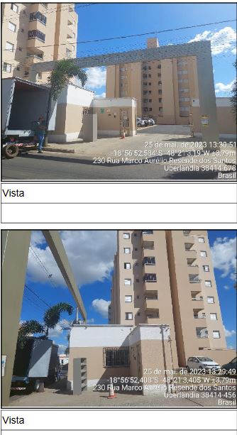 Apartamento em Jardim Europa, Uberlandia/MG de 50m² 2 quartos à venda por R$ 170.424,00