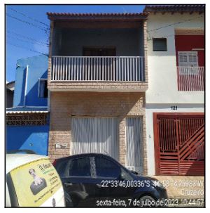 Casa em Lagoa Dourada, Cruzeiro/SP de 125m² 3 quartos à venda por R$ 264.000,00