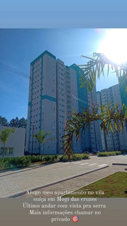 Apartamento em Botujuru, Mogi das Cruzes/SP de 46m² 2 quartos para locação R$ 1.100,00/mes