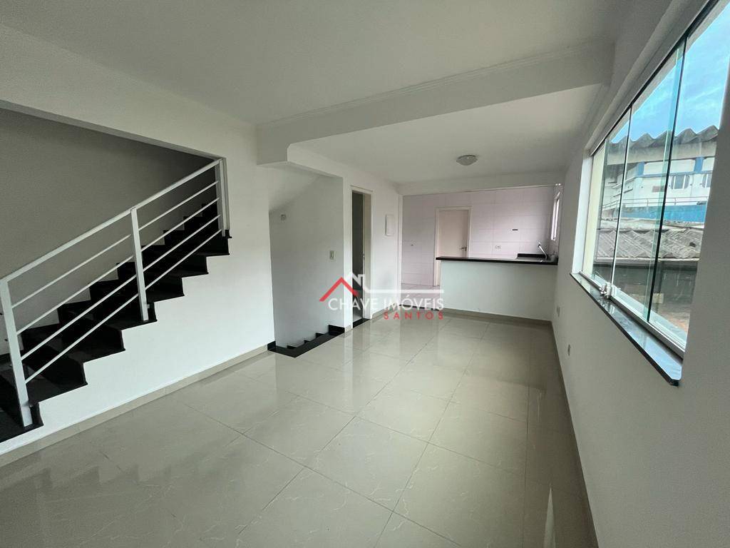 Conjunto em Marapé, Santos/SP de 103m² 2 quartos para locação R$ 2.800,00/mes