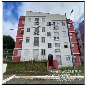 Apartamento em Parque da Fonte, São José dos Pinhais/PR de 50m² 2 quartos à venda por R$ 170.500,00