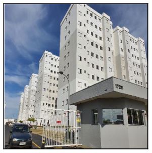 Apartamento em Jardim das Palmeiras, Araras/SP de 50m² 2 quartos à venda por R$ 171.396,00