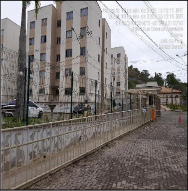 Apartamento em Grama, Juiz de Fora/MG de 50m² 2 quartos à venda por R$ 120.330,00
