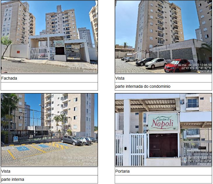 Apartamento em Parque São Matheus, Piracicaba/SP de 50m² 2 quartos à venda por R$ 128.907,00