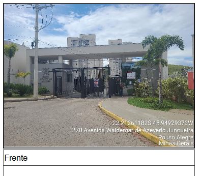 Apartamento em Santa Edwiges, Pouso Alegre/MG de 50m² 2 quartos à venda por R$ 158.550,00